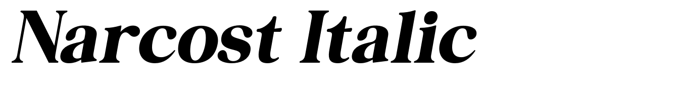 Narcost Italic